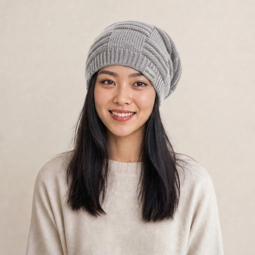Okaro Hug Beanie - Ash
