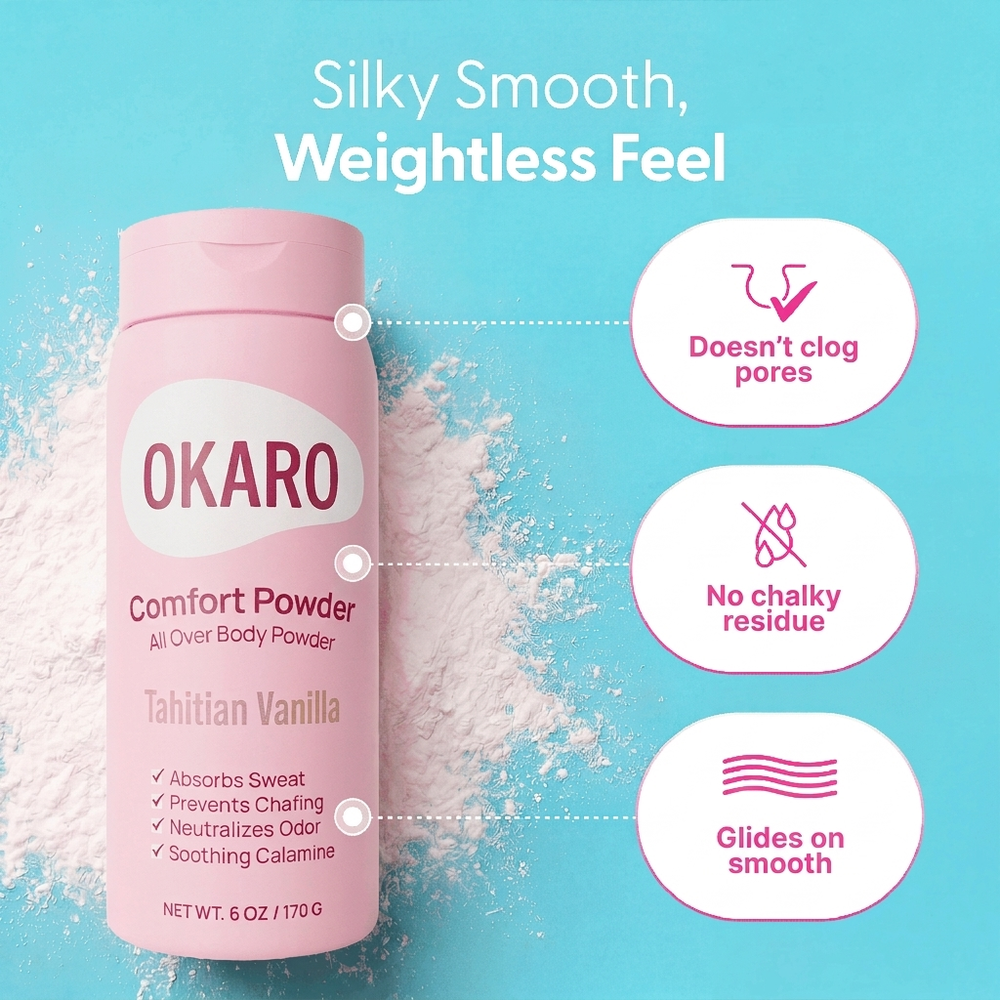 Silky smooth, weightless feel