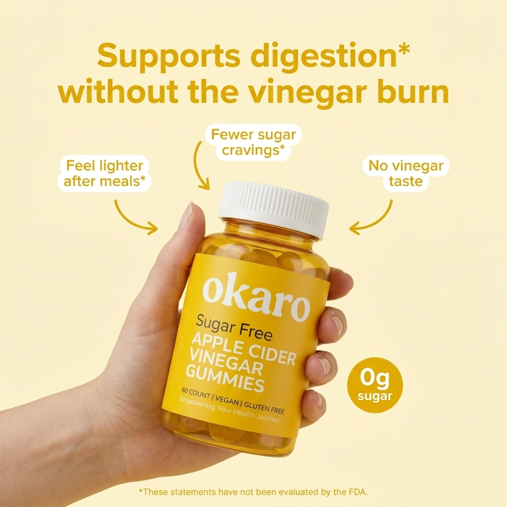 Without the vinegar burn